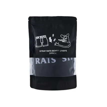 Stray Rats Ratgirl Boxer Brief 2 Pack Black (2)