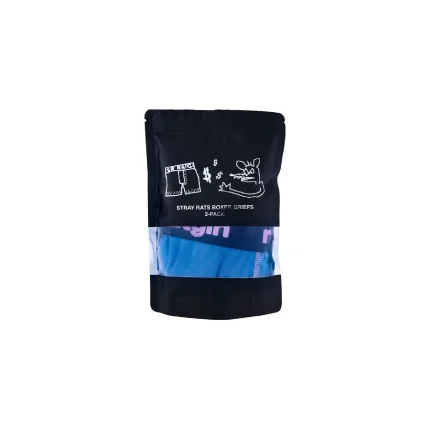 Stray Rats Ratgirl Boxer Brief 2 Pack Blue (2)