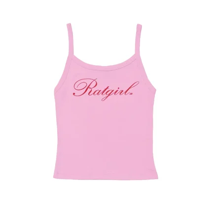 Stray Rats Ratgirl Script Womens Tank Top