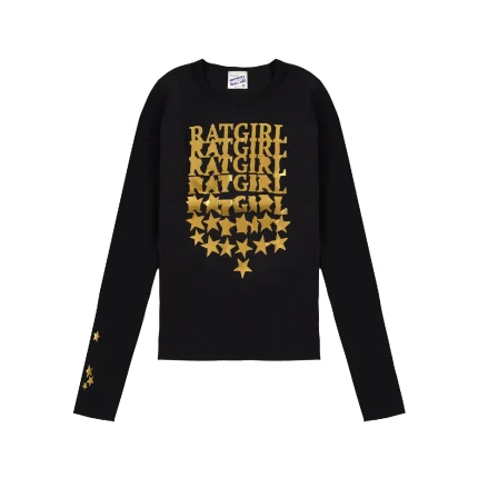 Stray Rats Ratgirl Stars Baby Longsleeve